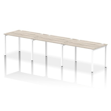 Impulse Single Row Pod of 3 Desks