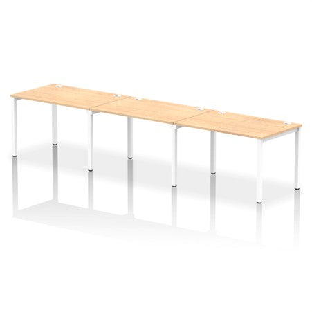 Impulse Single Row Pod of 3 Desks