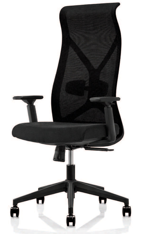 Wave Mesh Back Operator Chair