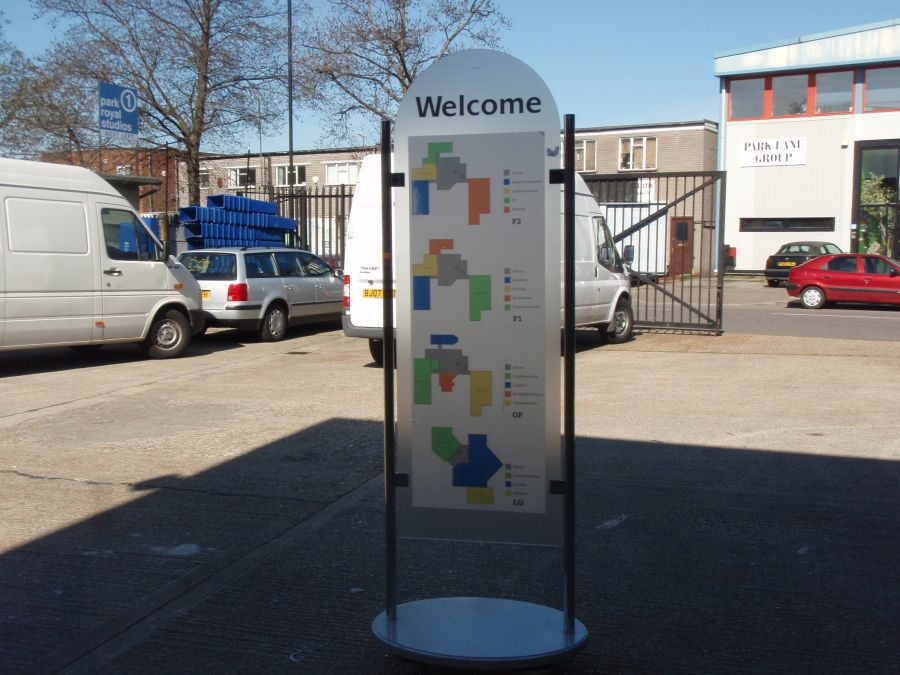 Welcome Display Stands