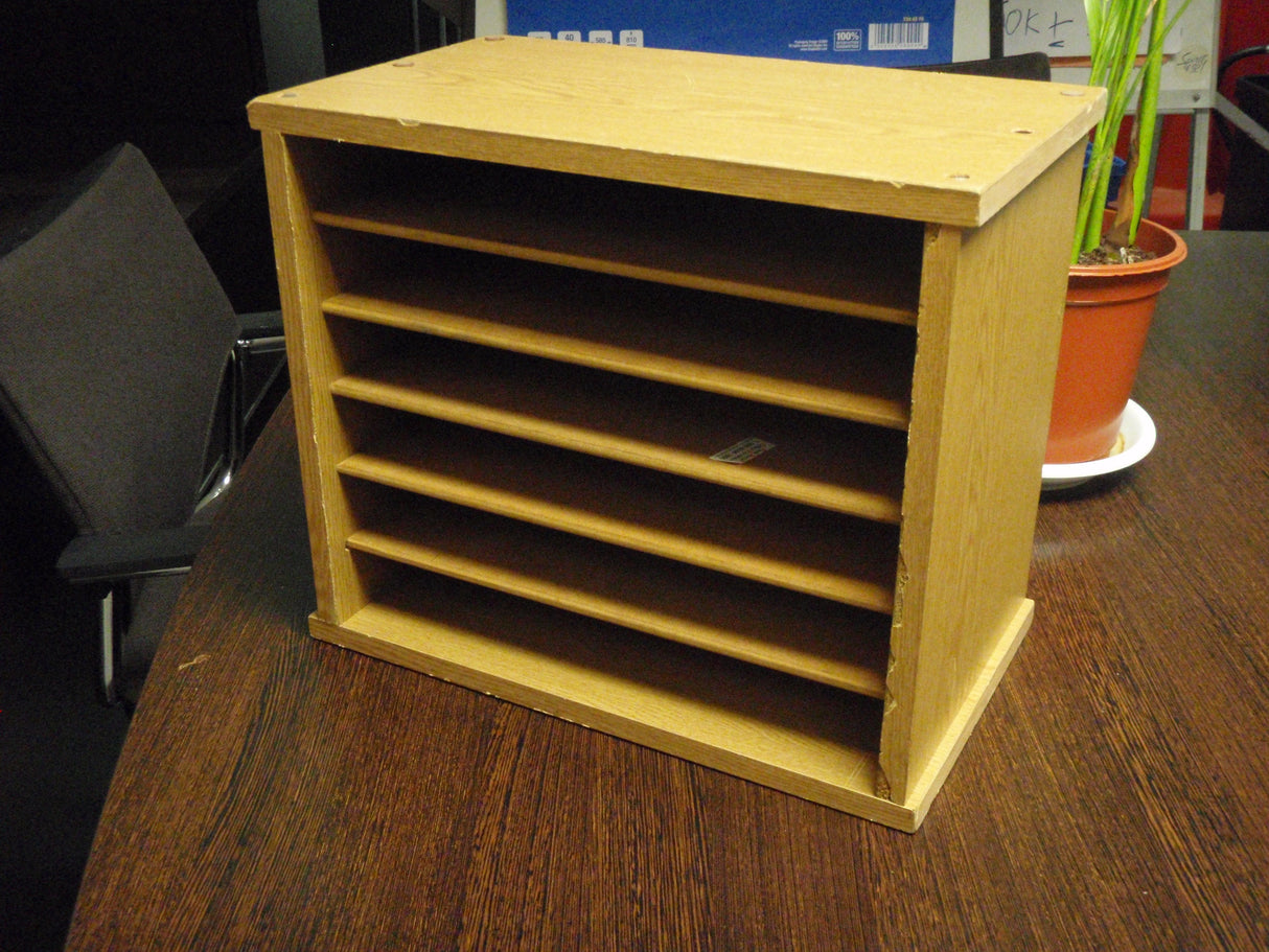 Wood Pigeon Hole Unit