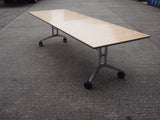 Maple Folding Wing Table 2400 x 900
