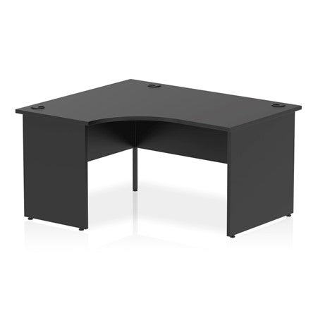 Impulse Panel End Crescent Desk