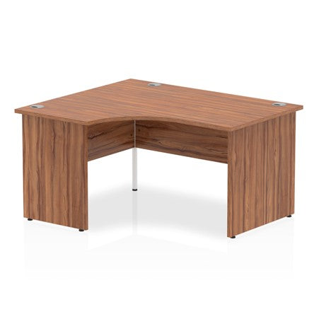 Impulse Panel End Crescent Desk