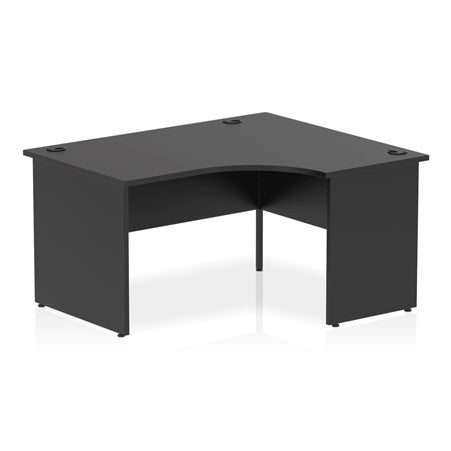 Impulse Panel End Crescent Desk