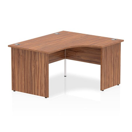 Impulse Panel End Crescent Desk