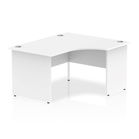 Impulse Panel End Crescent Desk