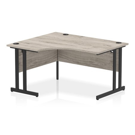 Impulse Cantilever Crescent Desk