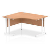 Impulse Cantilever Crescent Desk