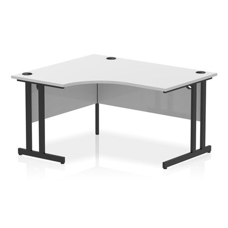 Impulse Cantilever Crescent Desk