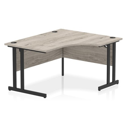 Impulse Cantilever Crescent Desk