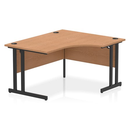 Impulse Cantilever Crescent Desk