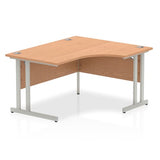 Impulse Cantilever Crescent Desk