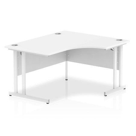 Impulse Cantilever Crescent Desk