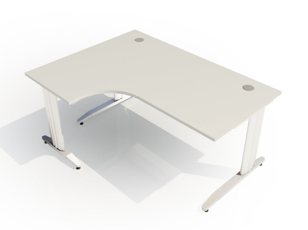 Pod of 4 Work Stations with Pedestals & Screens