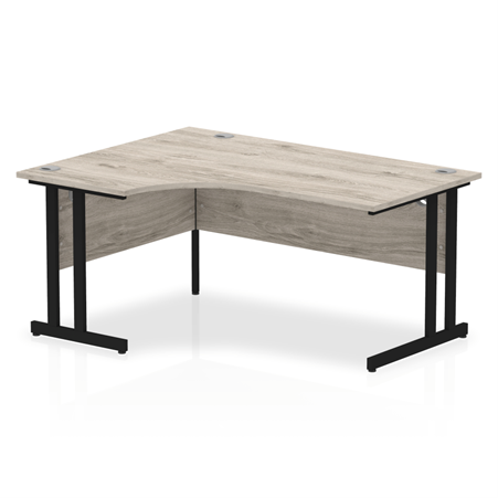 Impulse Cantilever Crescent Desk