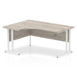 Impulse Cantilever Crescent Desk