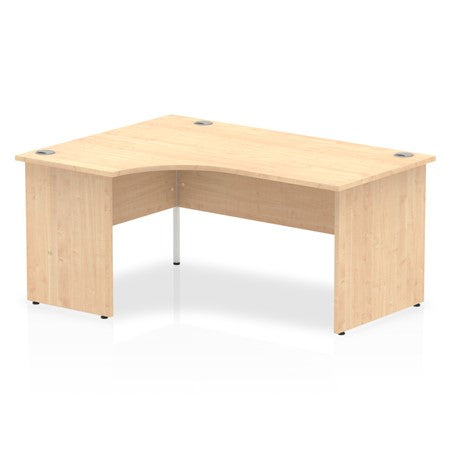 Impulse Panel End Crescent Desk