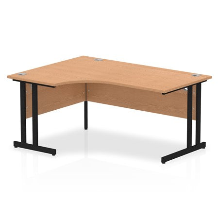 Impulse Cantilever Crescent Desk