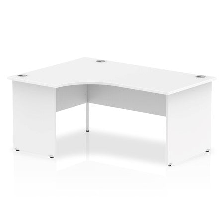 Impulse Panel End Crescent Desk