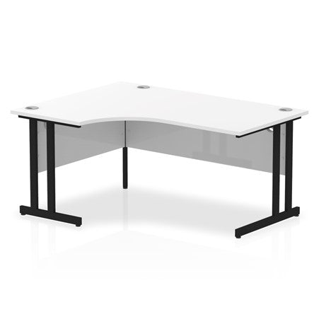 Impulse Cantilever Crescent Desk