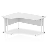 Impulse Cantilever Crescent Desk