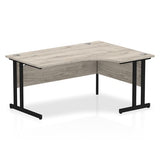 Impulse Cantilever Crescent Desk