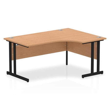 Impulse Cantilever Crescent Desk