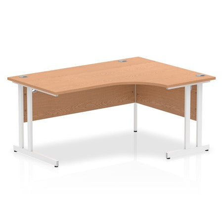 Impulse Cantilever Crescent Desk