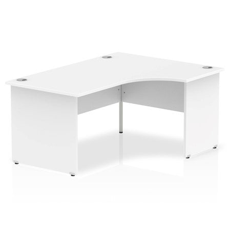 Impulse Panel End Crescent Desk