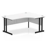 Impulse Cantilever Crescent Desk