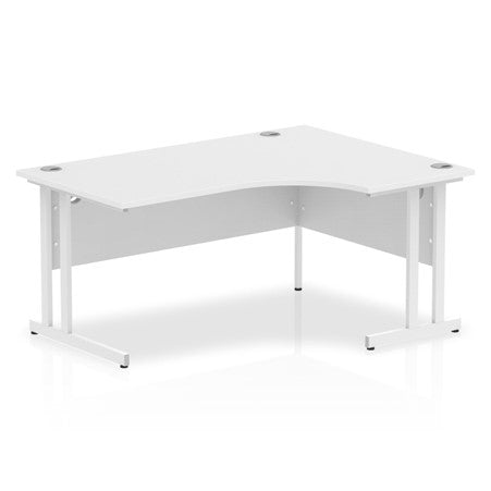 Impulse Cantilever Crescent Desk