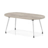 Meeting Table with Silver Leg Frame