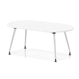 Meeting Table with Silver Leg Frame