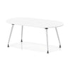 Meeting Table with Silver Leg Frame