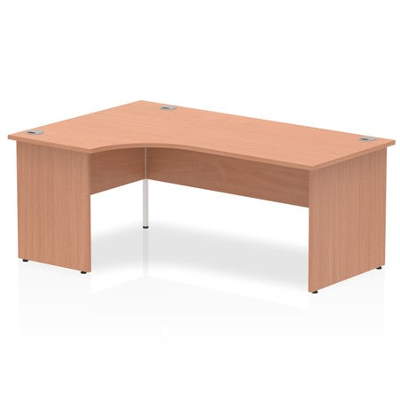 Impulse Panel End Crescent Desk