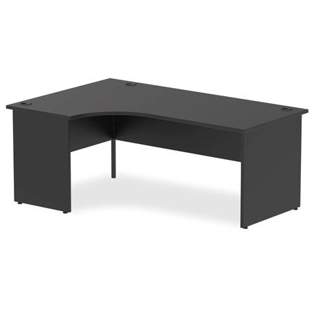 Impulse Panel End Crescent Desk