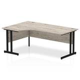 Impulse Cantilever Crescent Desk