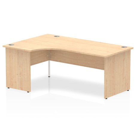 Impulse Panel End Crescent Desk