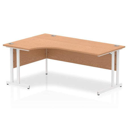 Impulse Cantilever Crescent Desk