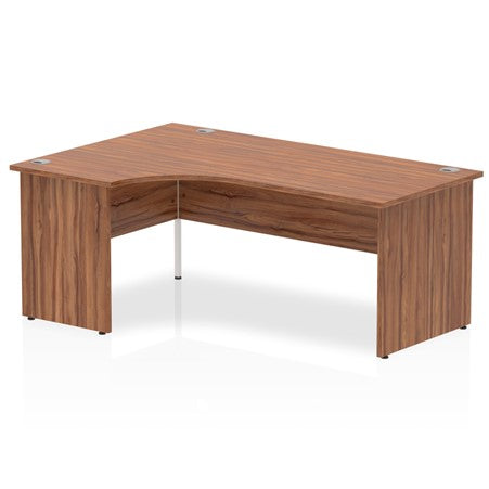 Impulse Panel End Crescent Desk