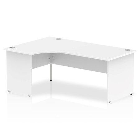 Impulse Panel End Crescent Desk