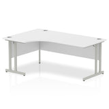 Impulse Cantilever Crescent Desk