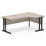 Impulse Cantilever Crescent Desk