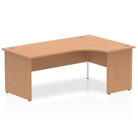 Impulse Panel End Crescent Desk