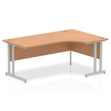 Impulse Cantilever Crescent Desk