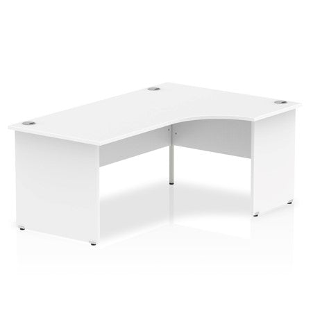 Impulse Panel End Crescent Desk