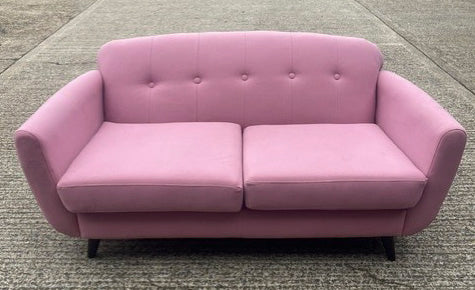 Pink 2 Seater Sofa