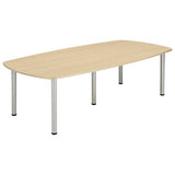 Barrel Shaped Meeting Room Table
