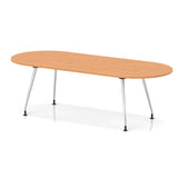 Meeting Table with Silver Leg Frame